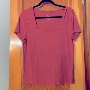 Slimming Salmon Pink Top